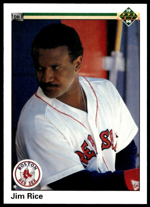 1990 Upper Deck Jim Rice #373 (Front)