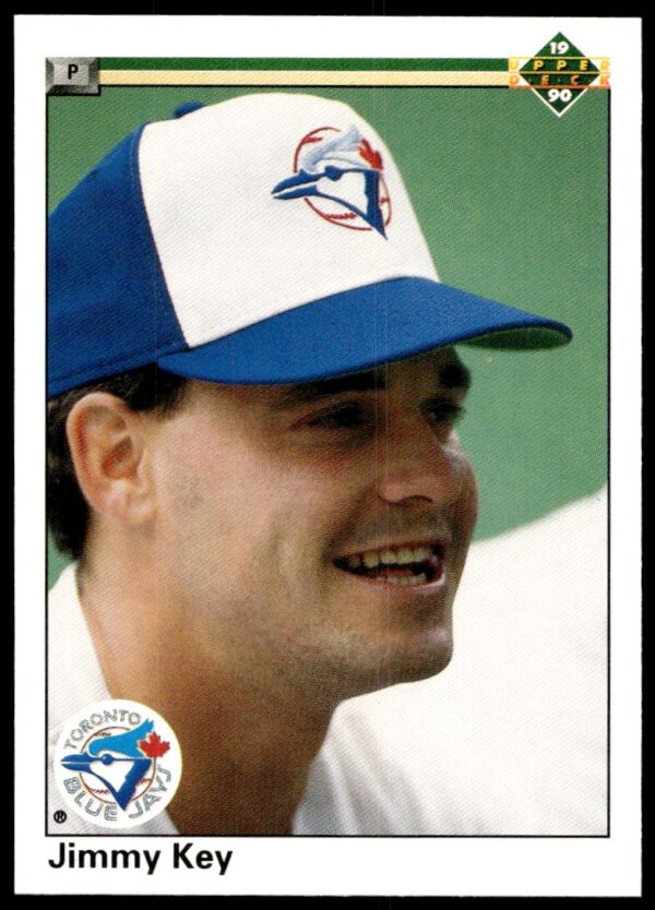 1990 Upper Deck Jimmy Key #462 (Front)
