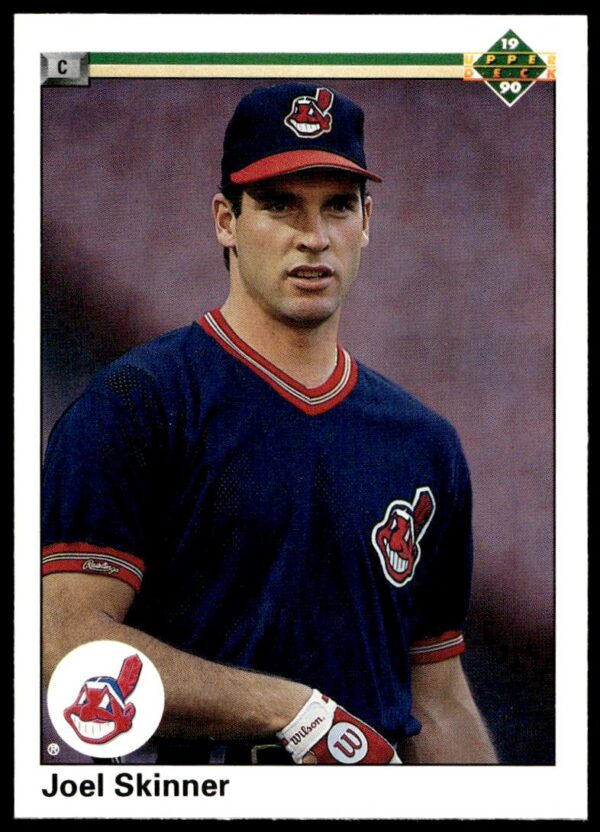 1990 Upper Deck Joel Skinner #369 (Front)