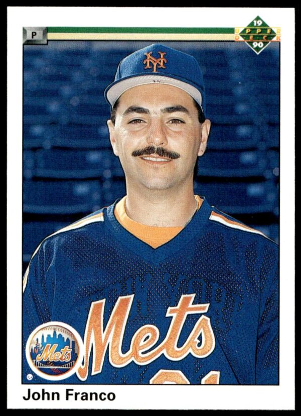 1990 Upper Deck John Franco #709 (Front)