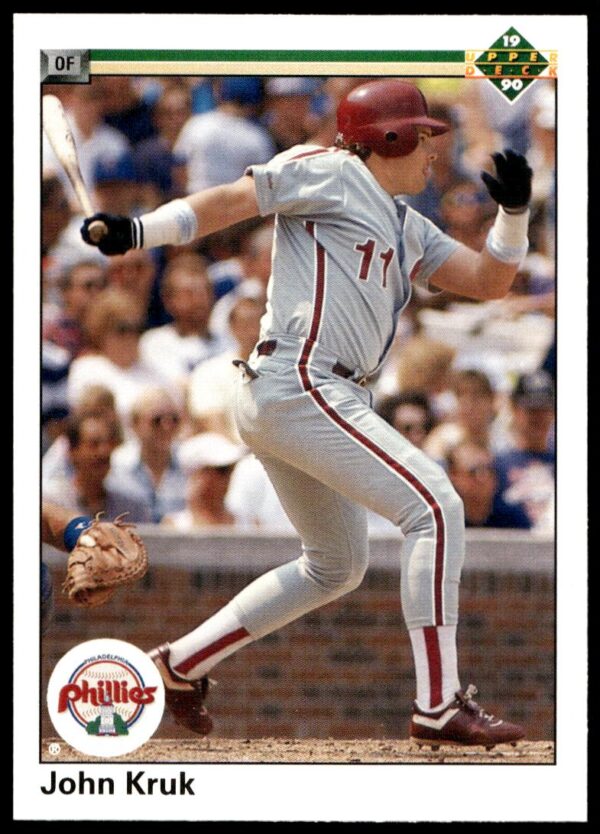 1990 Upper Deck John Kruk #668 (Front)