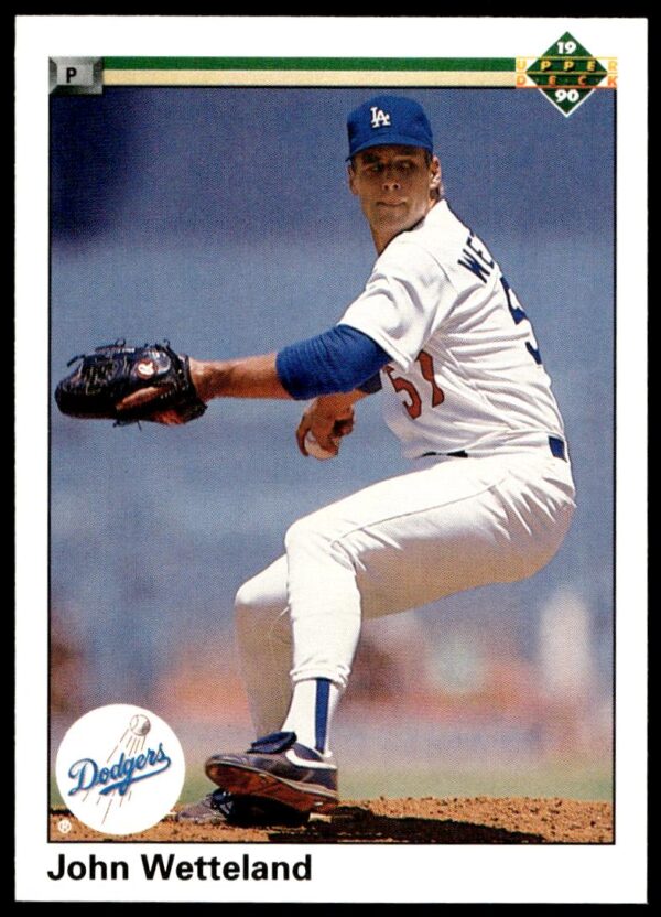 1990 Upper Deck John Wetteland #377 (Front)