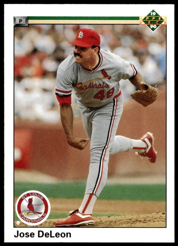 1990 Upper Deck Jose DeLeon #697 (Front)