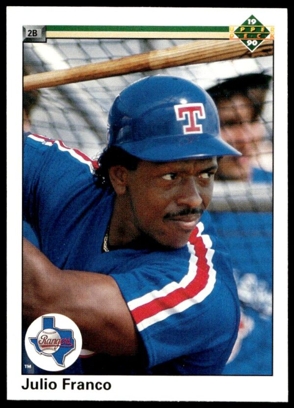 1990 Upper Deck Julio Franco #103 (Front)