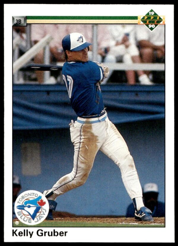 1990 Upper Deck Kelly Gruber #111 (Front)