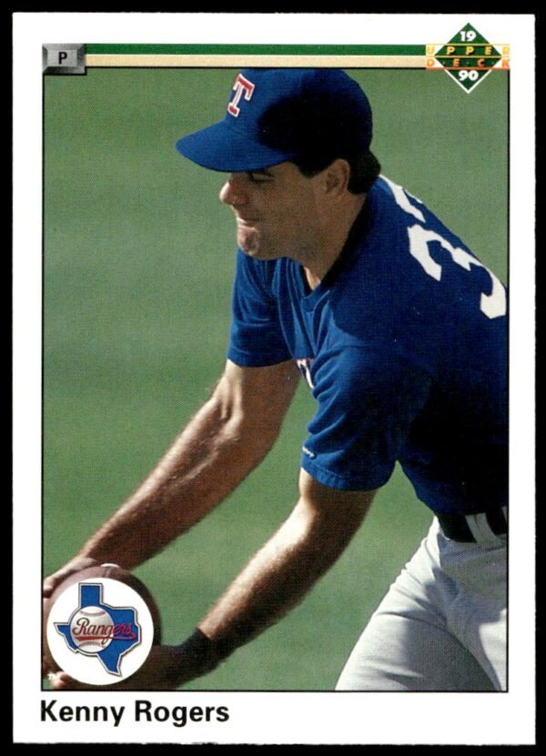 1990 Upper Deck Kenny Rogers #606 (Front)