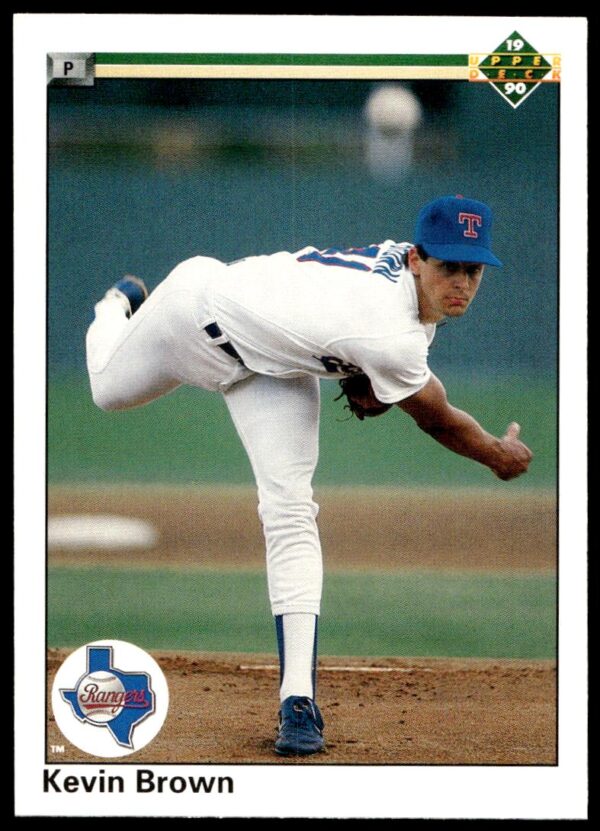 1990 Upper Deck Kevin Brown #123 (Front)