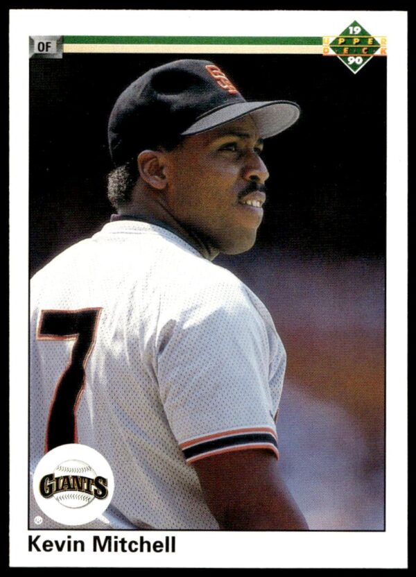 1990 Upper Deck Kevin Mitchell #117 (Front)