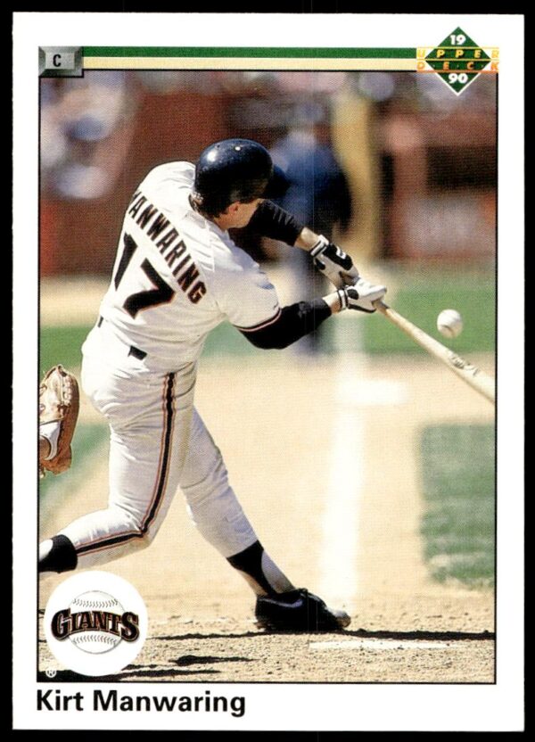 1990 Upper Deck Kirt Manwaring #457 (Front)