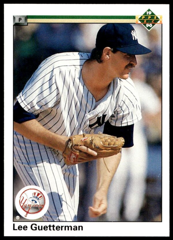 1990 Upper Deck Lee Guetterman #318 (Front)