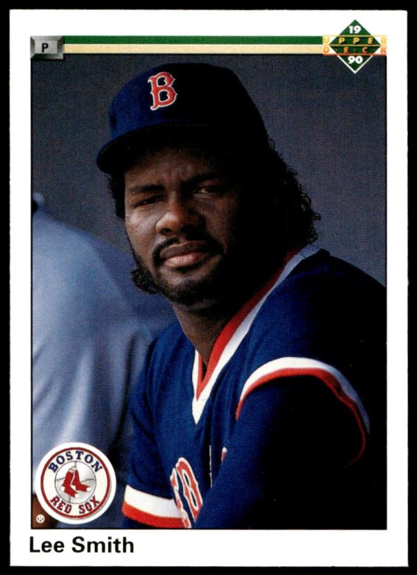 1990 Upper Deck Lee Smith #393 (Front)