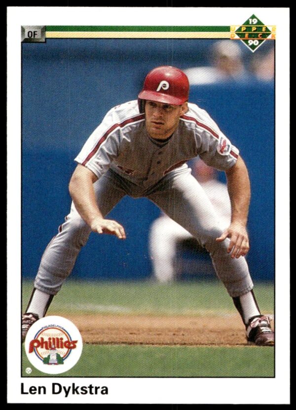 1990 Upper Deck Len Dykstra #472 (Front)