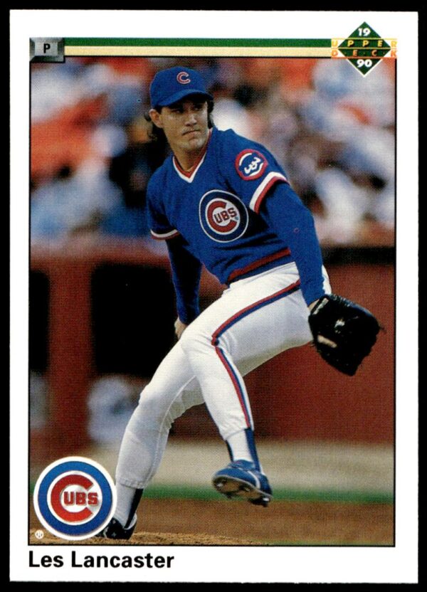 1990 Upper Deck Les Lancaster #584 (Front)