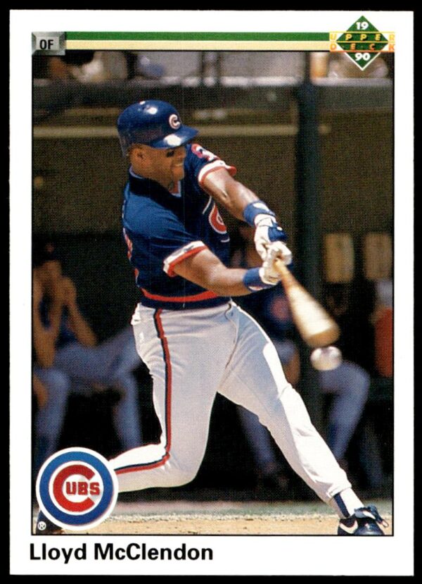 1990 Upper Deck Lloyd McClendon #398 (Front)