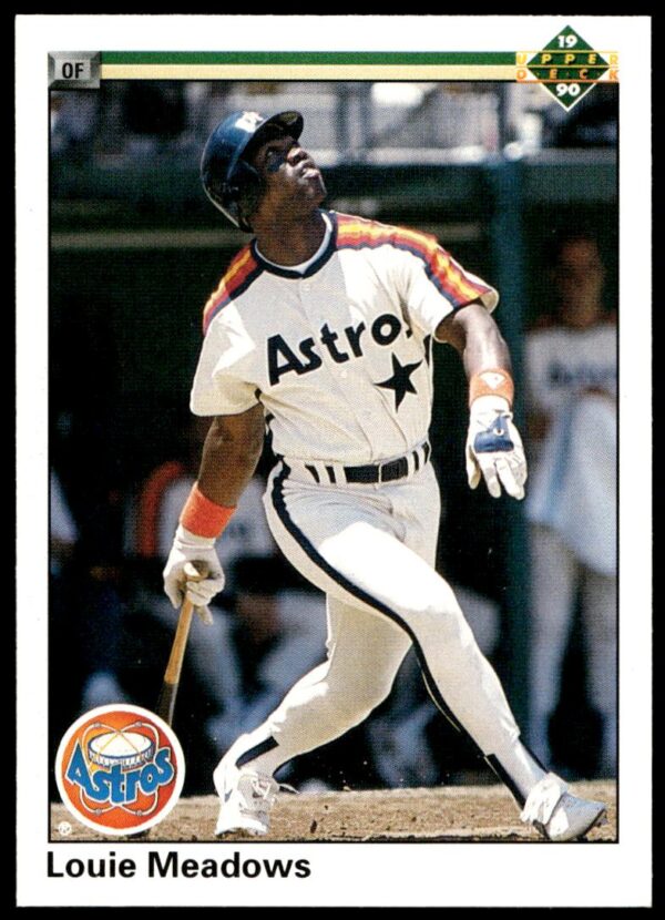 1990 Upper Deck Louie Meadows #160 (Front)