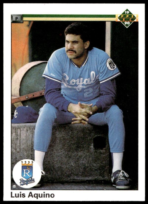 1990 Upper Deck Luis Aquino #274 (Front)
