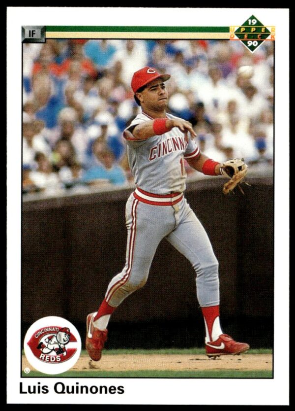 1990 Upper Deck Luis Quinones #593 (Front)