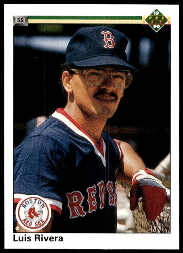 1990 Upper Deck Luis Rivera #482 (Front)