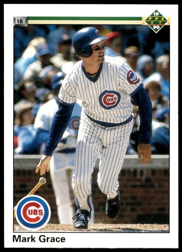 1990 Upper Deck Mark Grace #128 (Front)