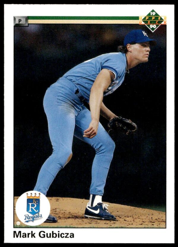 1990 Upper Deck Mark Gubicza #676 (Front)