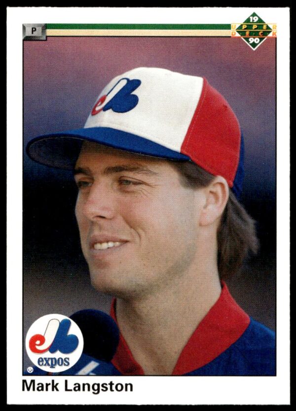 1990 Upper Deck Mark Langston #647 (Front)