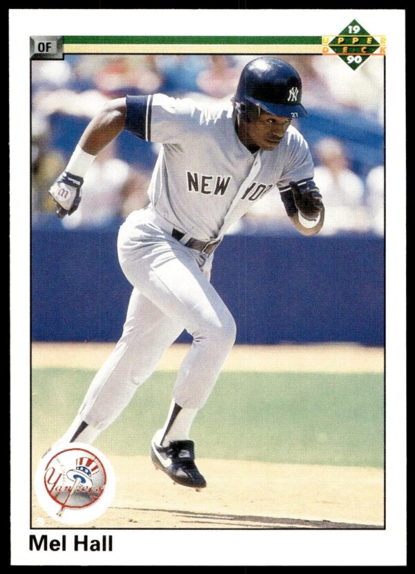 1990 Upper Deck Mel Hall #458 (Front)