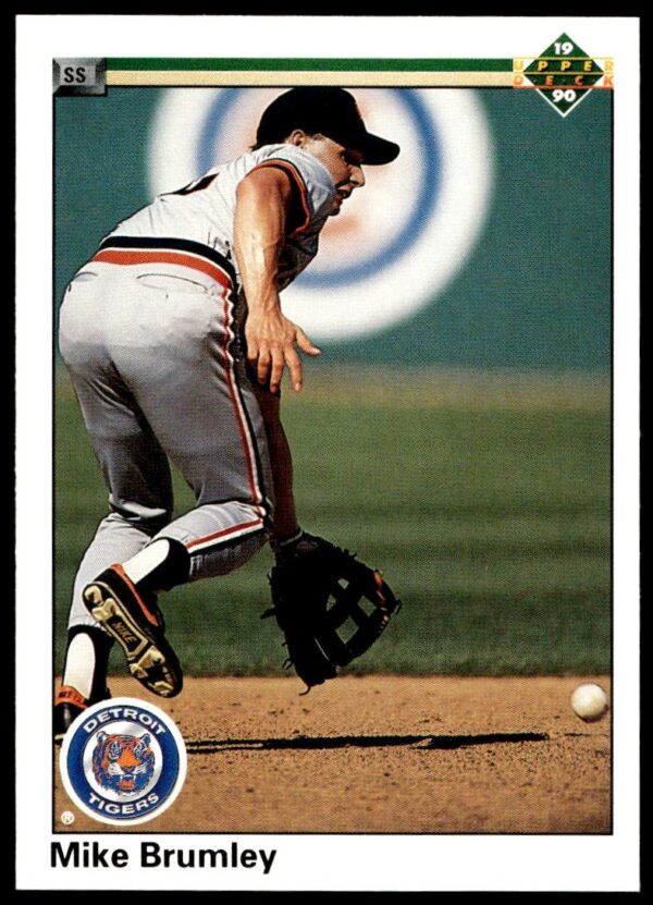 1990 Upper Deck Mike Brumley #312 (Front)