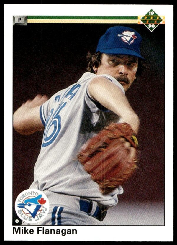 1990 Upper Deck Mike Flanagan #483 (Front)