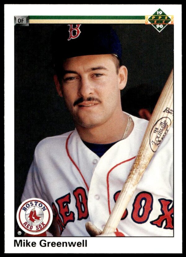1990 Upper Deck Mike Greenwell #354 (Front)