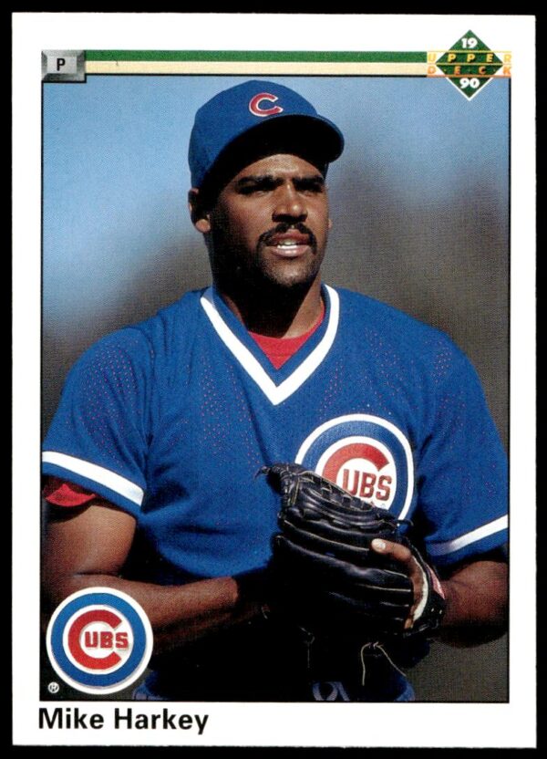 1990 Upper Deck Mike Harkey #107 (Front)