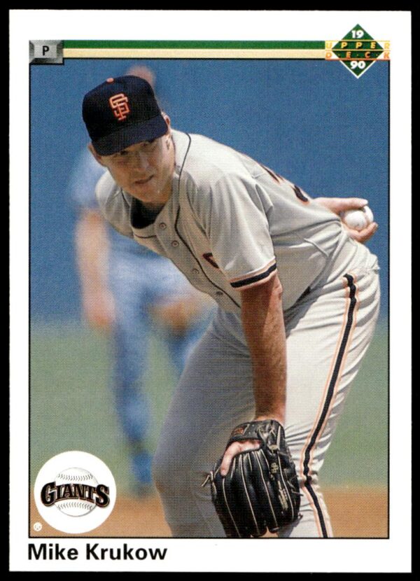 1990 Upper Deck Mike Krukow #639 (Front)