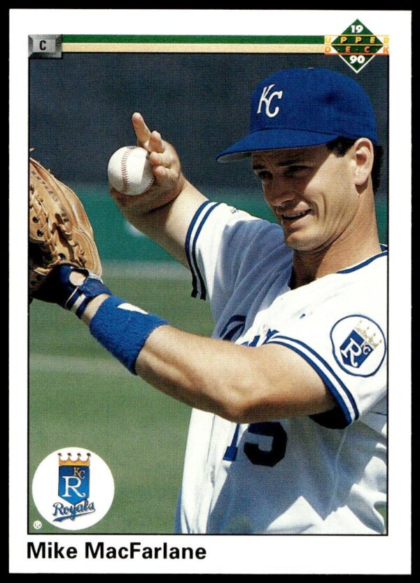 1990 Upper Deck Mike Macfarlane #307 (Front)
