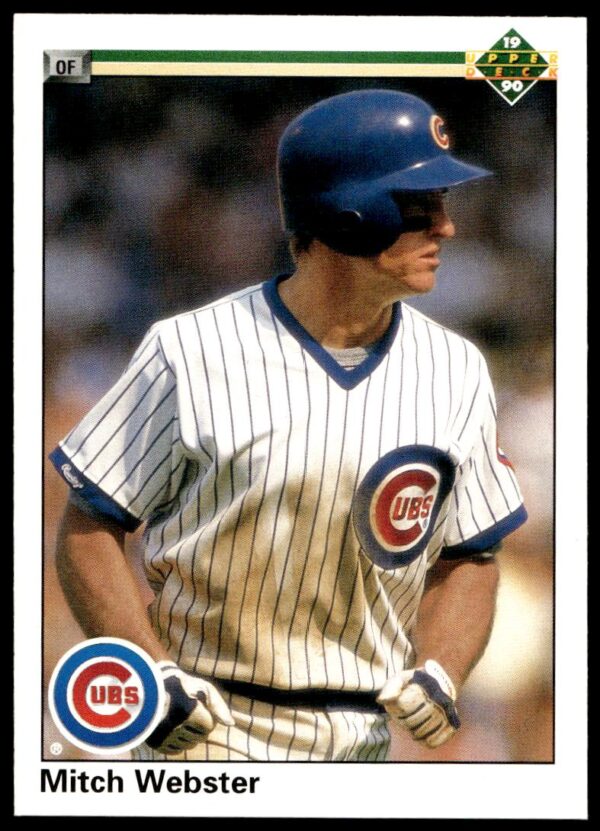 1990 Upper Deck Mitch Webster #153 (Front)