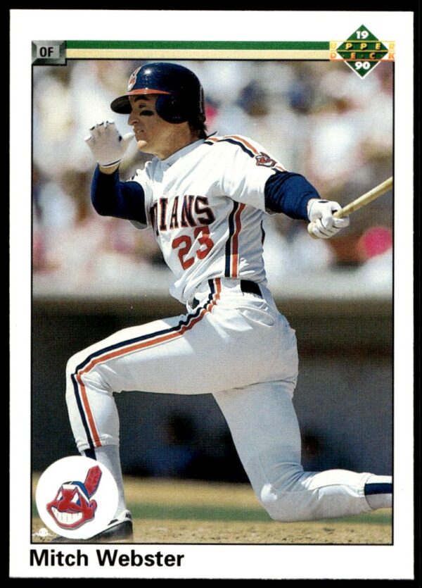1990 Upper Deck Mitch Webster #730 (Front)