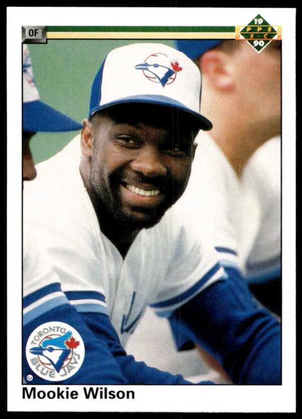 1990 Upper Deck Mookie Wilson #481 (Front)