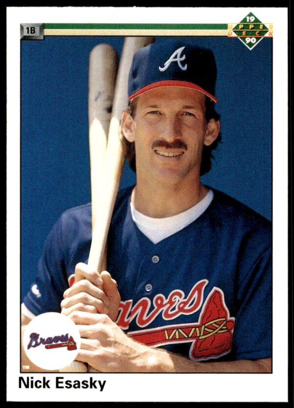 1990 Upper Deck Nick Esasky #758 (Front)