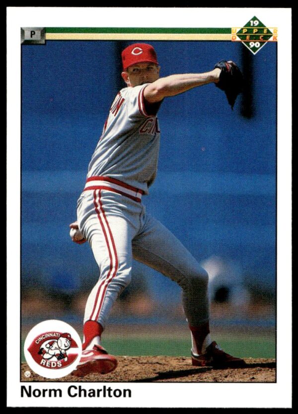 1990 Upper Deck Norm Charlton #566 (Front)