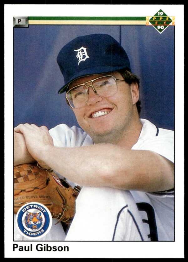 1990 Upper Deck Paul Gibson #496 (Front)