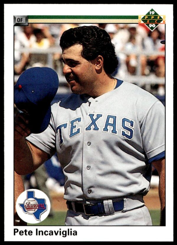 1990 Upper Deck Pete Incaviglia #333 (Front)