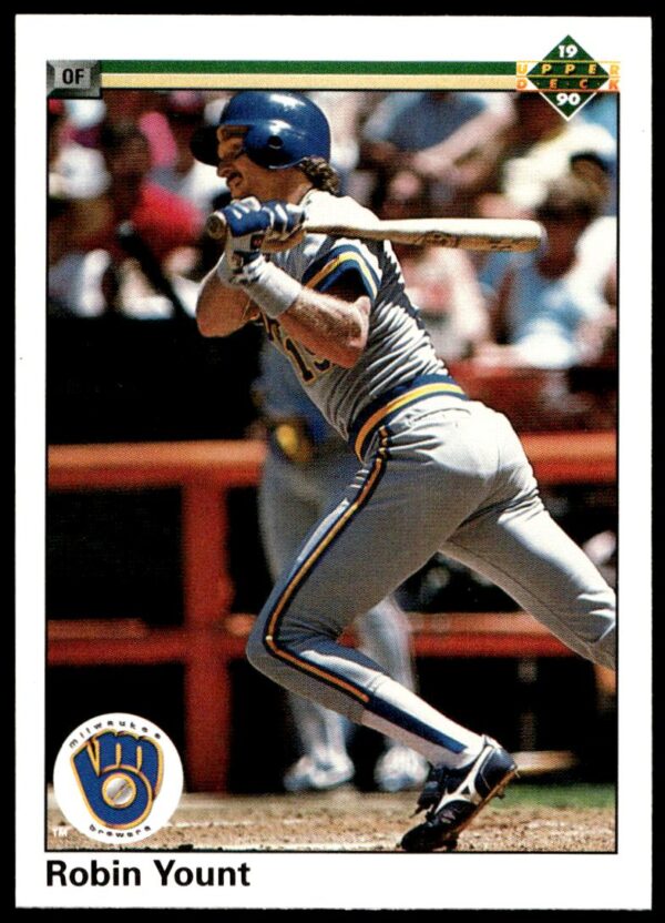 1990 Upper Deck Robin Yount #567 (Front)