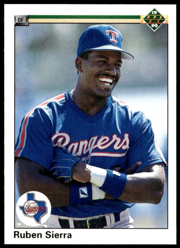 1990 Upper Deck Ruben Sierra #355 (Front)