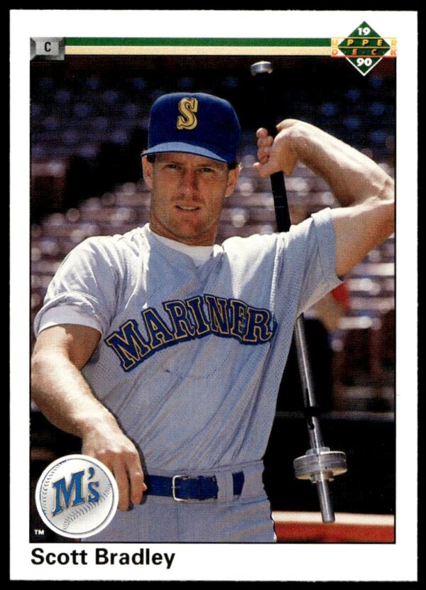1990 Upper Deck Scott Bradley #383 (Front)