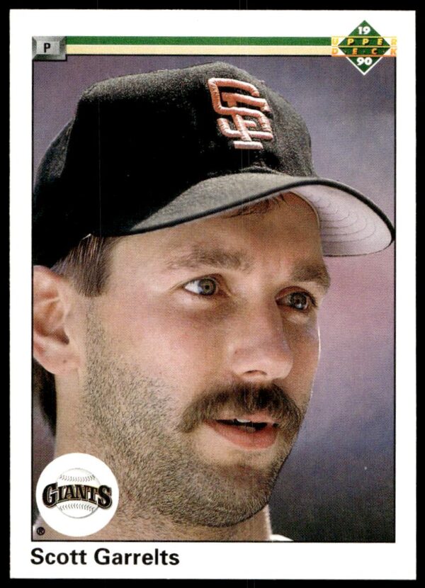 1990 Upper Deck Scott Garrelts #478 (Front)