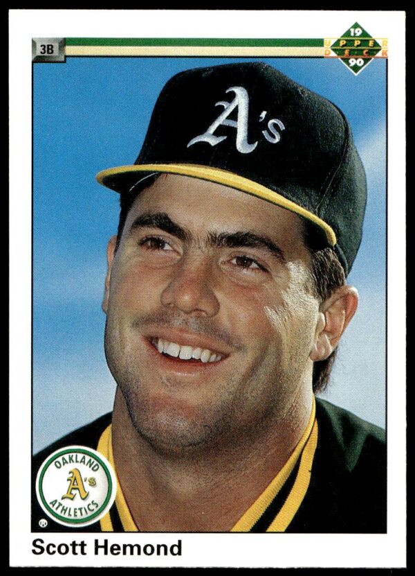 1990 Upper Deck Scott Hemond #727 (Front)