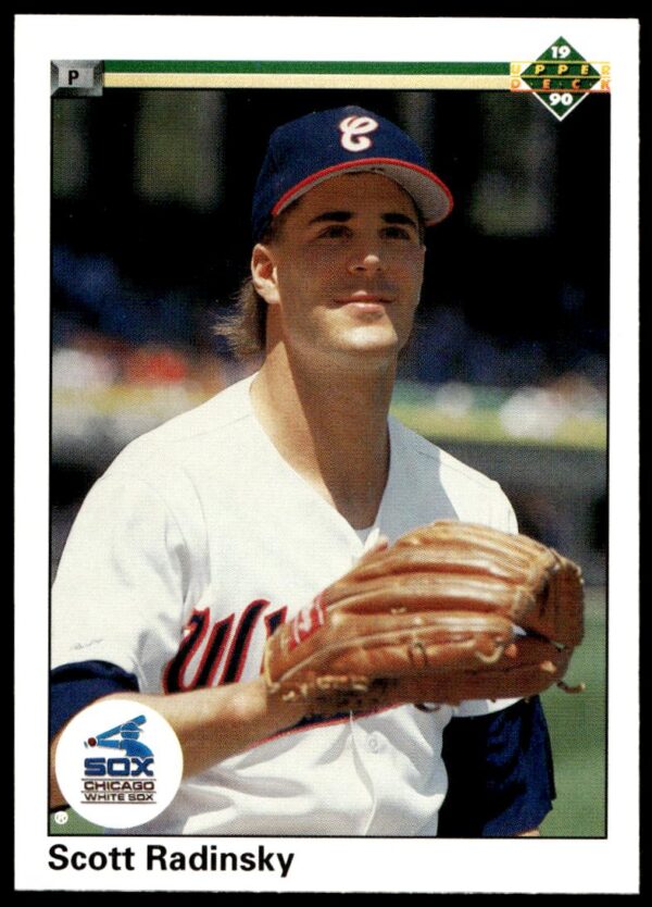 1990 Upper Deck Scott Radinsky #725 (Front)