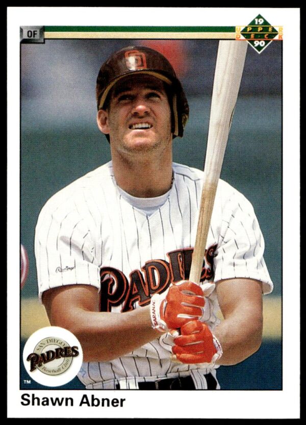 1990 Upper Deck Shawn Abner #301 (Front)