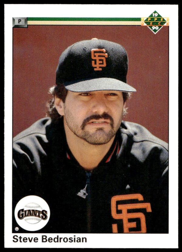 1990 Upper Deck Steve Bedrosian #618 (Front)