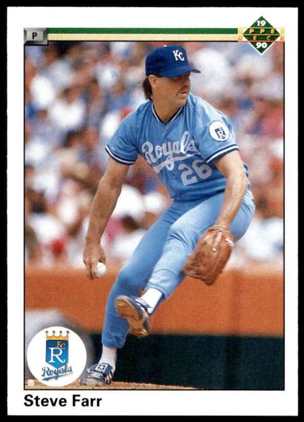 1990 Upper Deck Steve Farr #680 (Front)