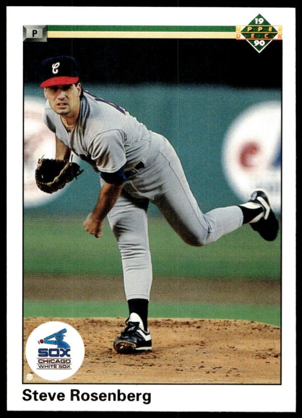 1990 Upper Deck Steve Rosenberg #522 (Front)