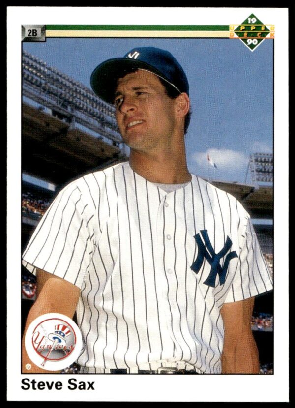 1990 Upper Deck Steve Sax #172 (Front)